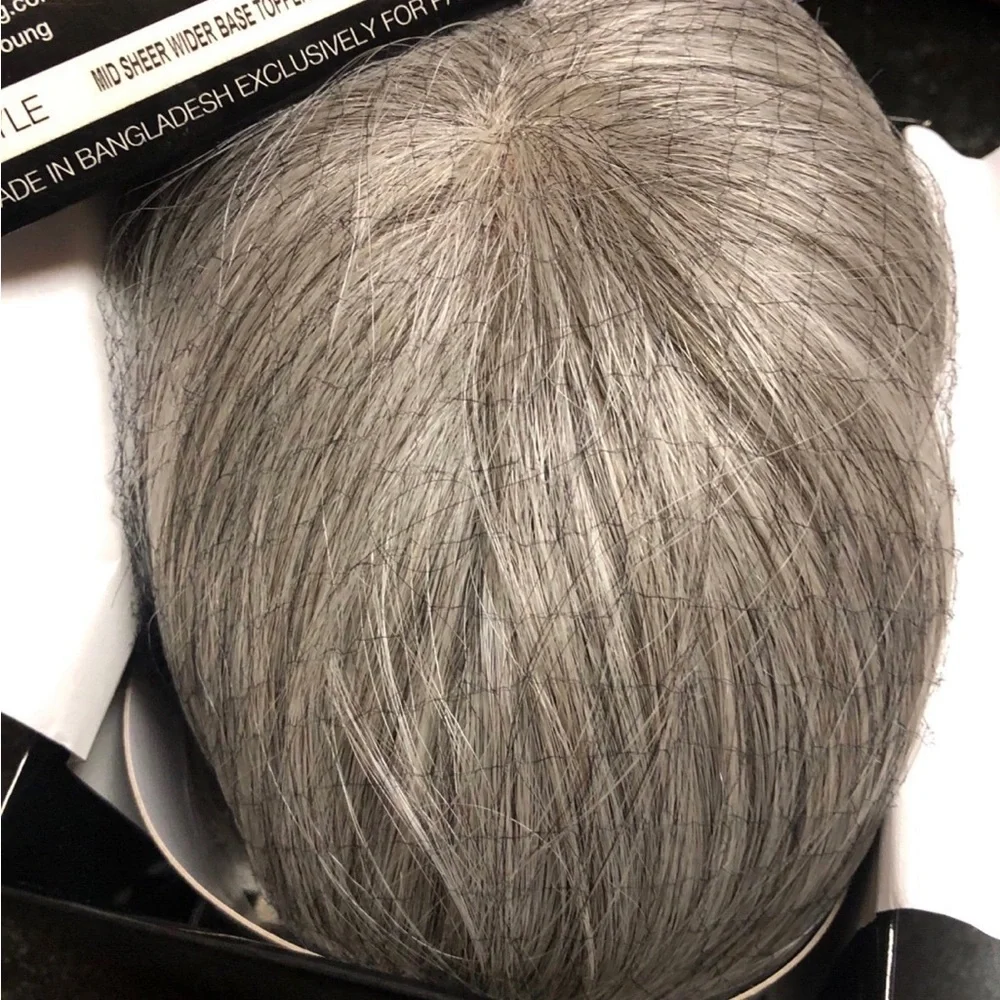 Elegant Silver Gray Women's Hair Wig - Picture 11 of 15